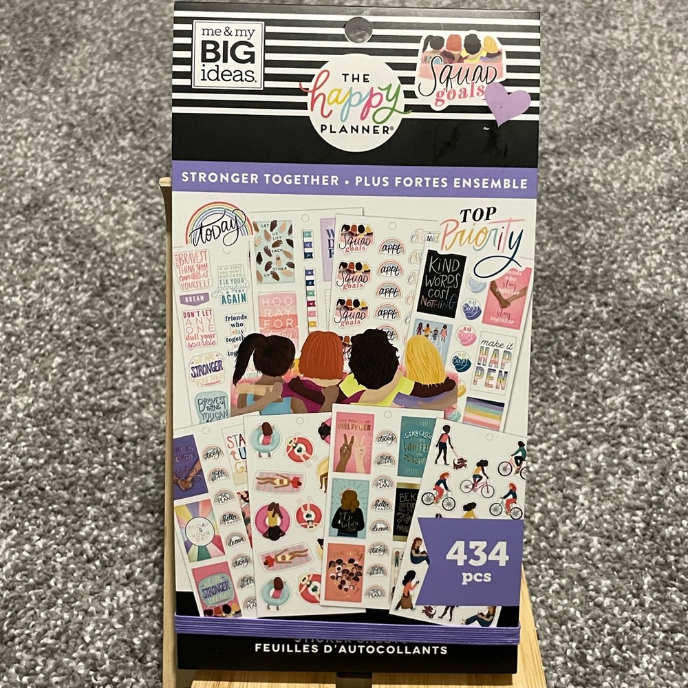 The Happy Planner Stronger Together Sticker Value Pack